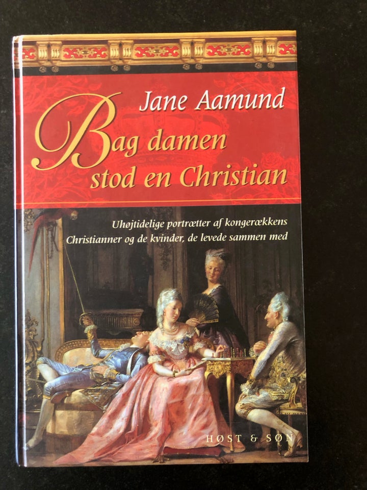 Bag damen stod en Christian, Jane