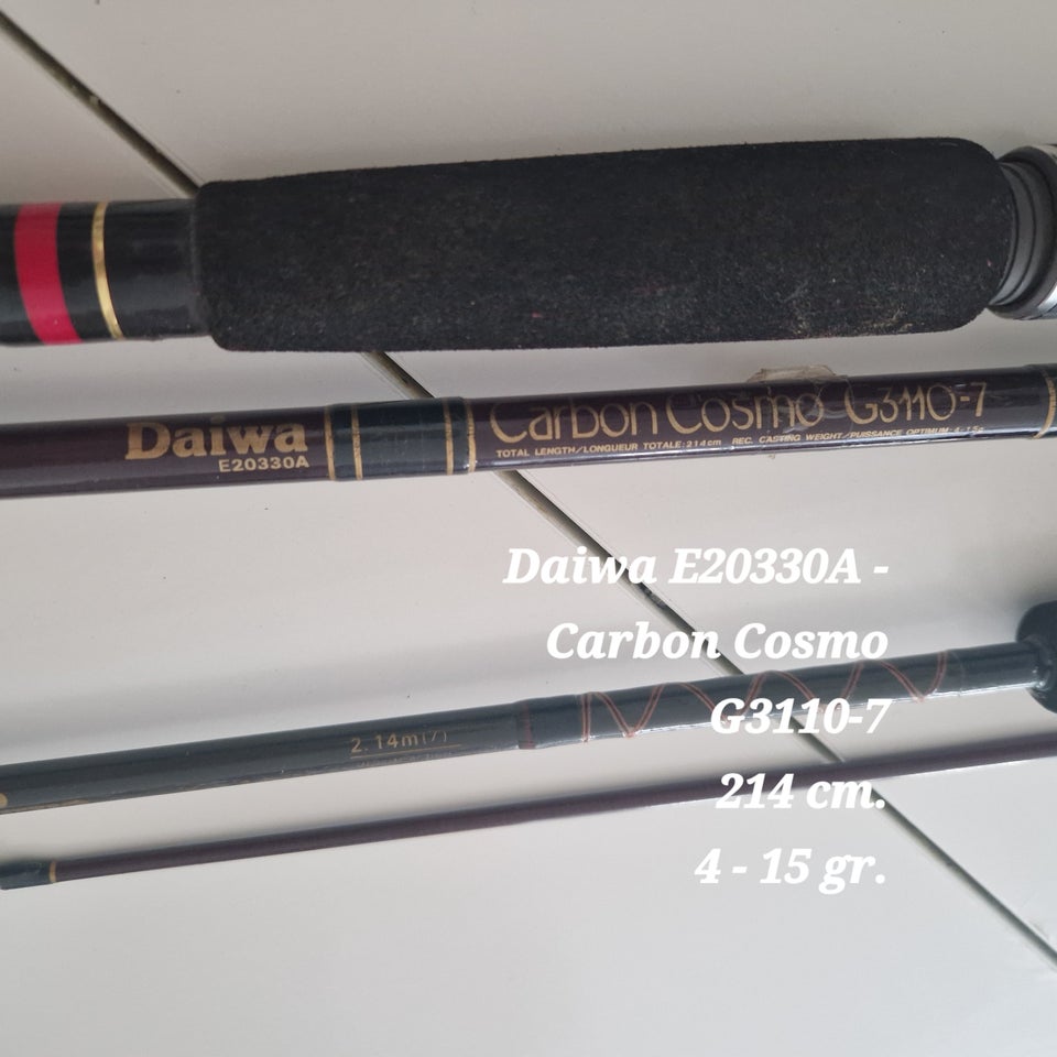 Fiskestang, Daiwa carbon cosmo