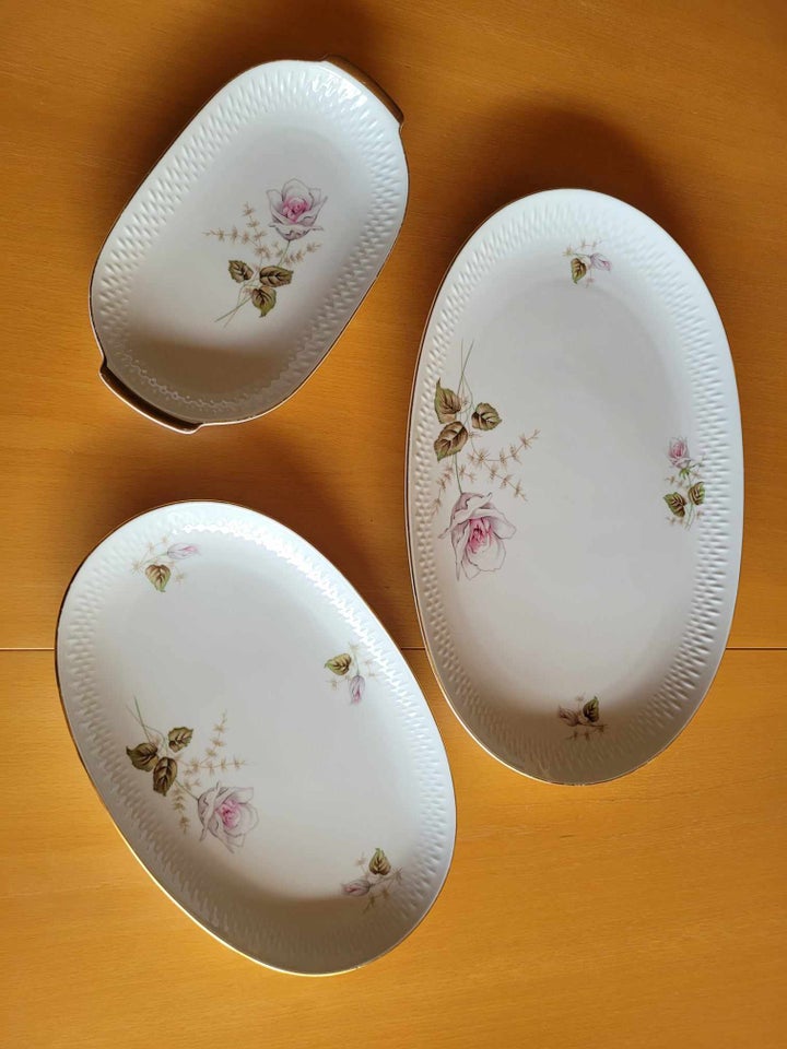 Porcelæn Fade og kartoffelskål