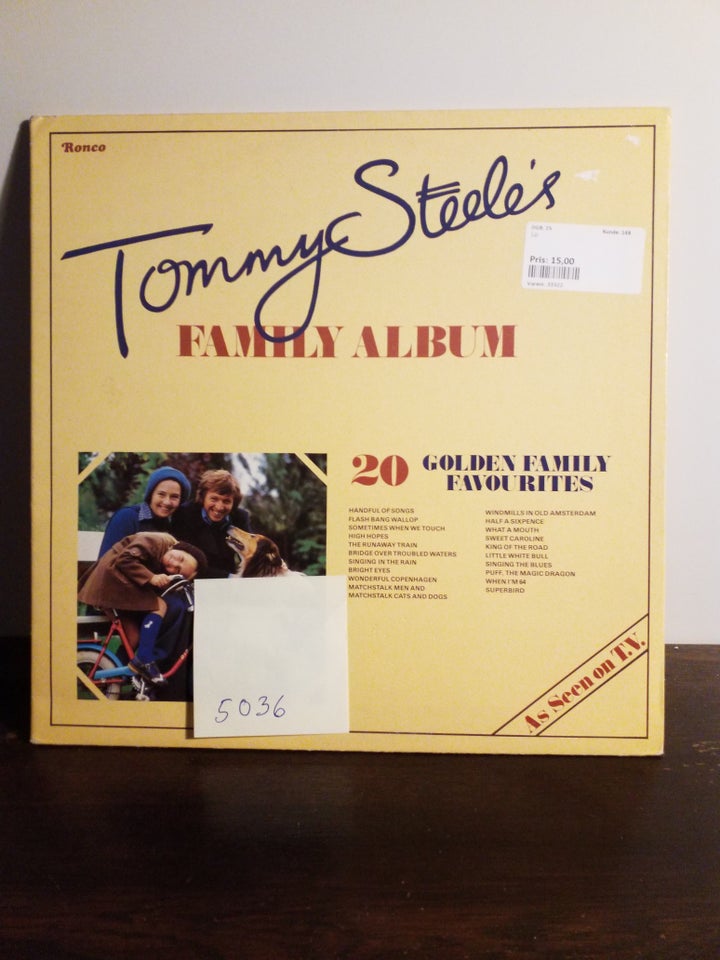 LP TOMMY STEELE FAMILY ALBUM