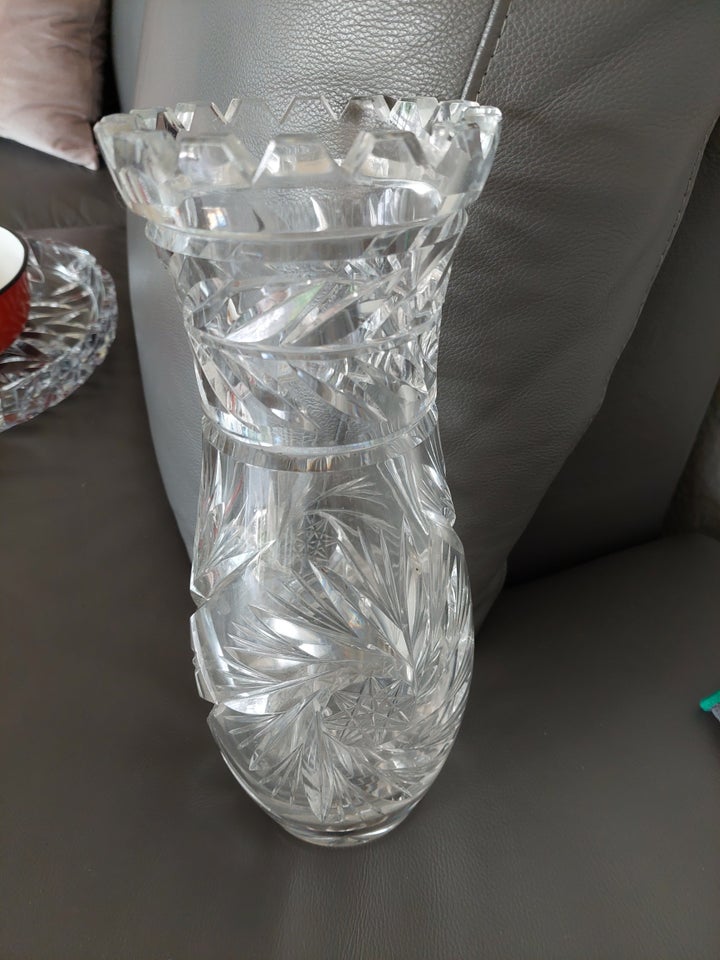 Glas Krystal vase