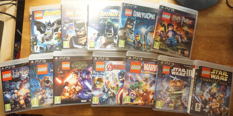 Div LEGO spil PS3