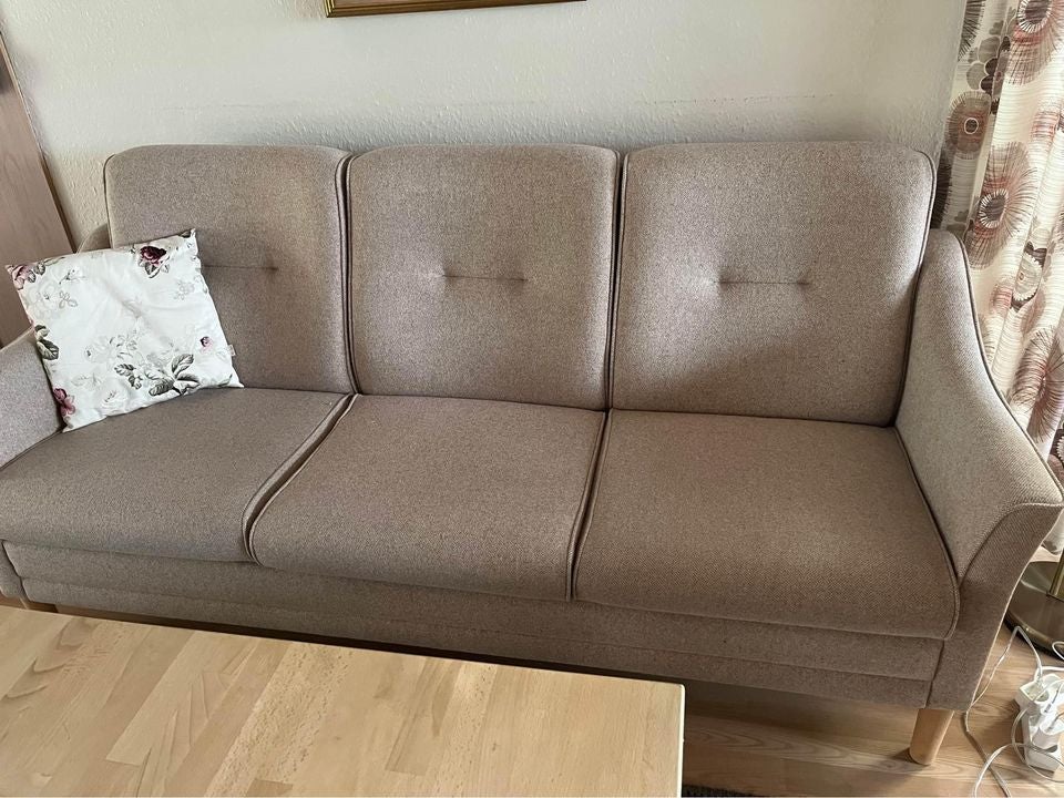 Sofa uld 3 pers