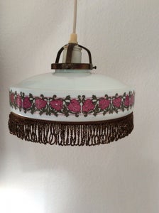 Porcelæn  Retro Loftlampe