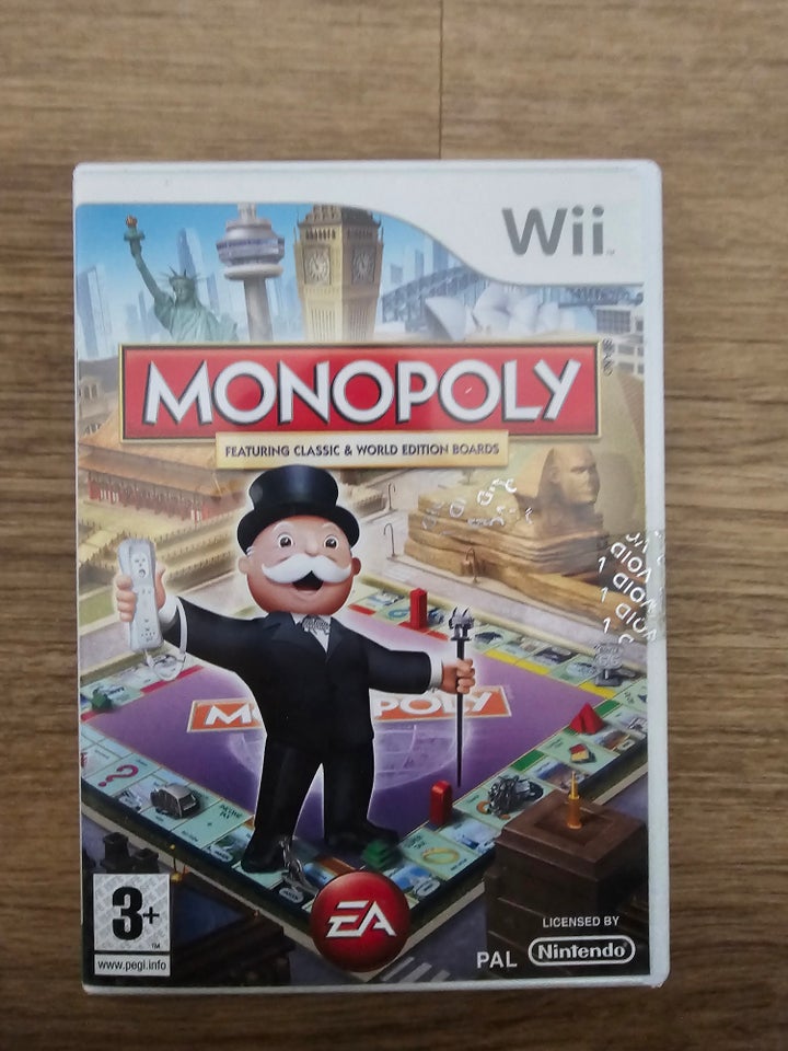 Monopoly til Nintendo wii,