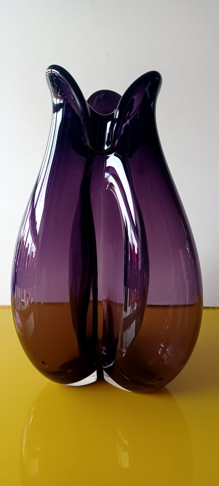 Glas, Per Lütken Amorfe vase 1955,