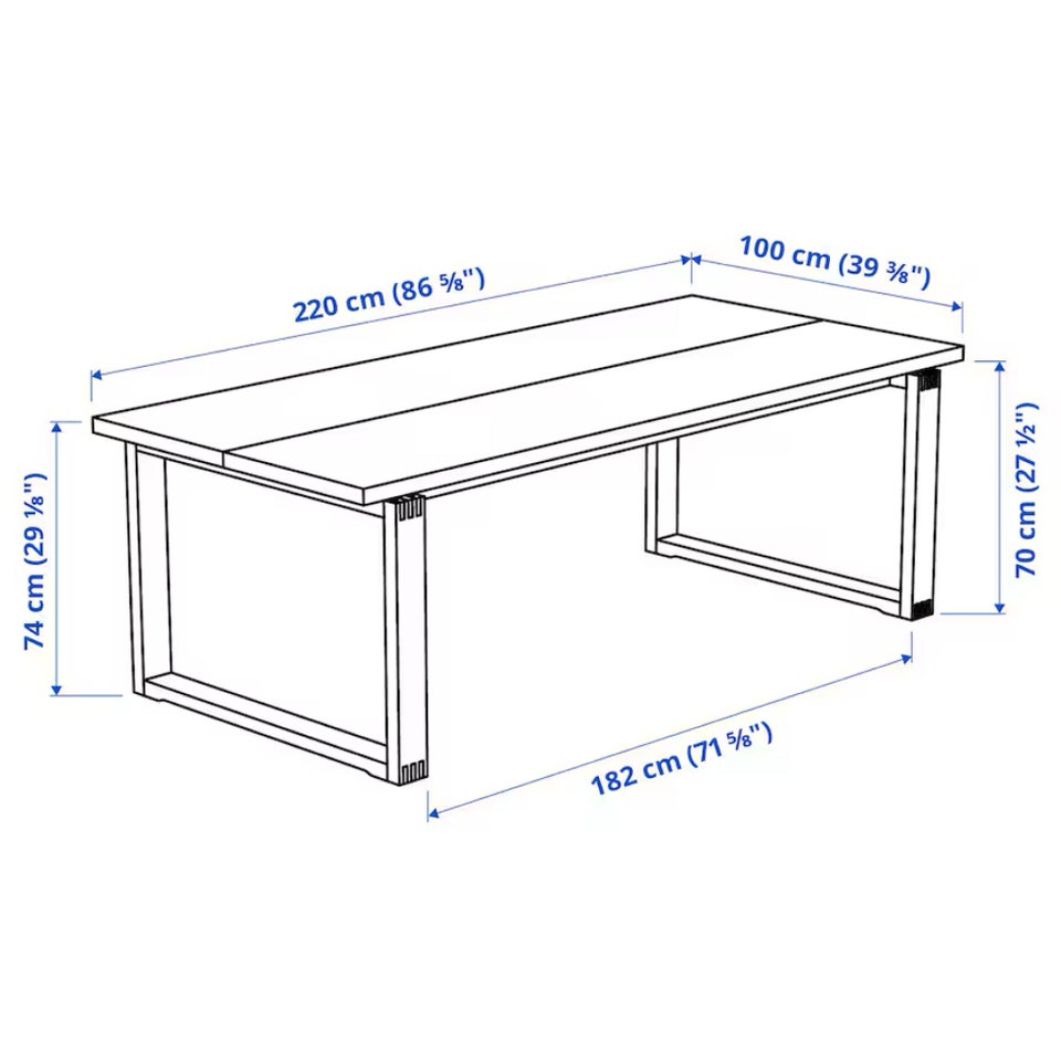 Spisebord, Ikea, MÖRBYLÅNGA