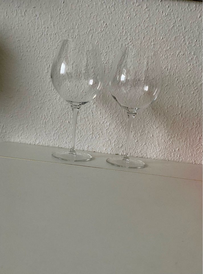 Glas, 2 rødvinsglas , Luigi