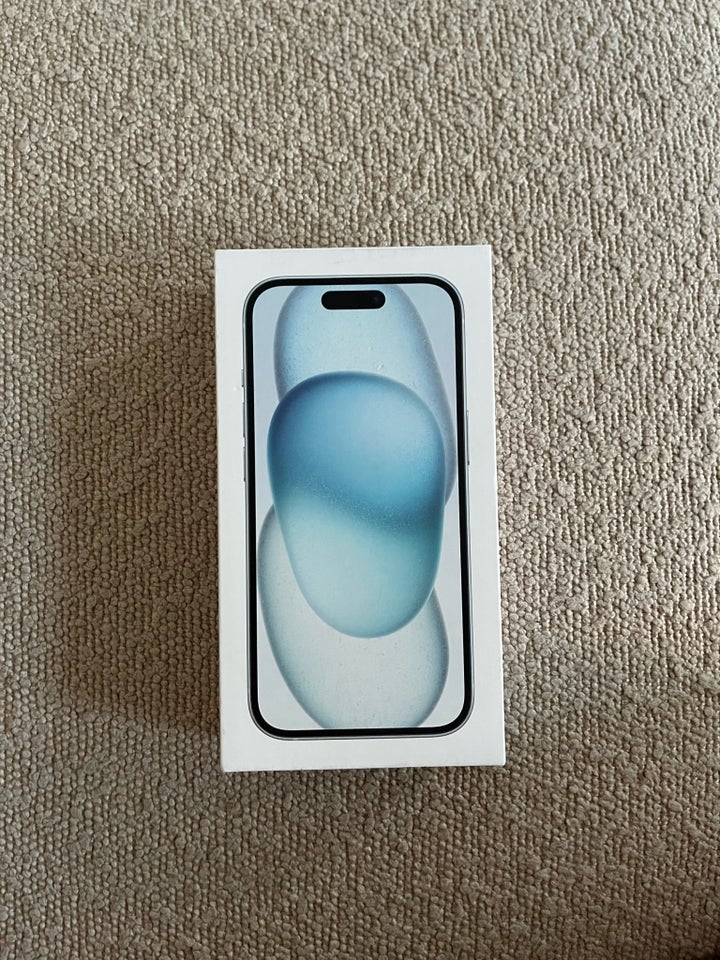 iPhone 15, 128 GB, blå