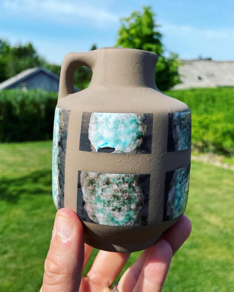Keramik Vase / kande Strehla