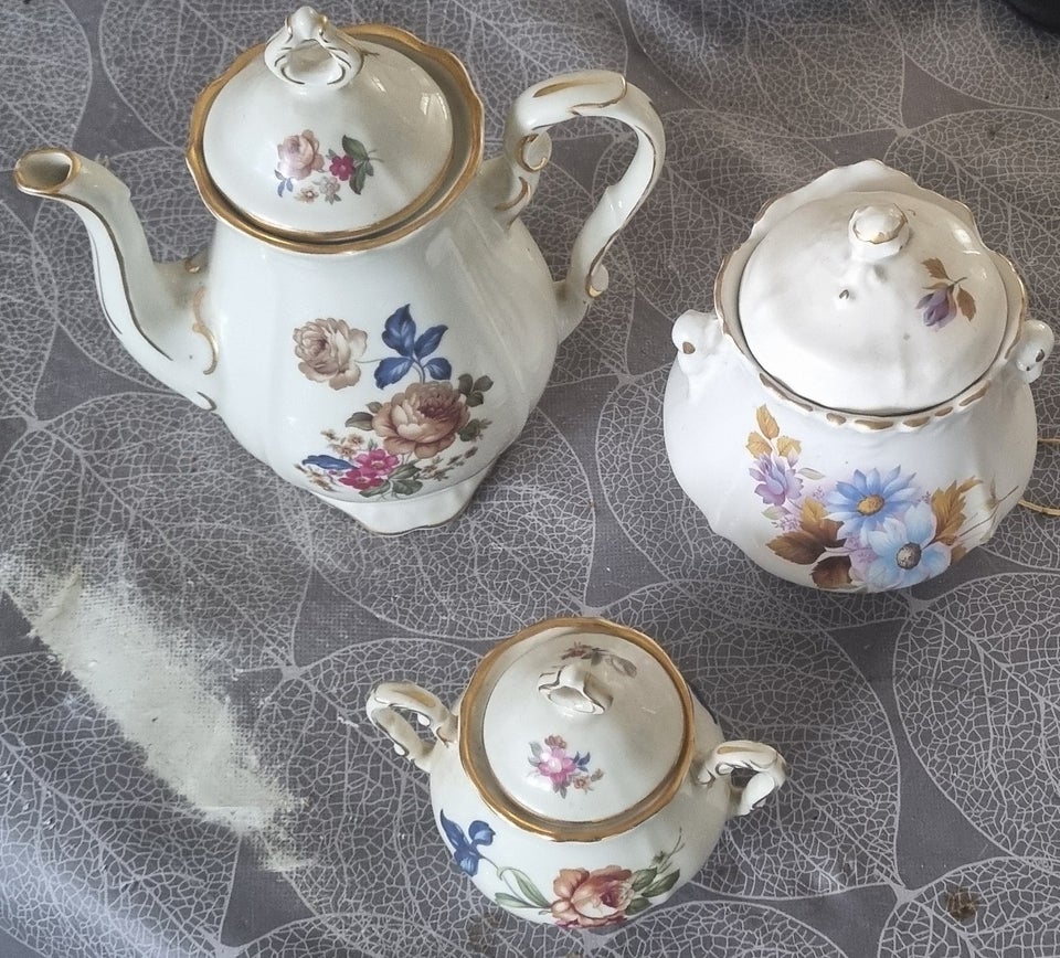 Porcelæn Kaffestel sæt