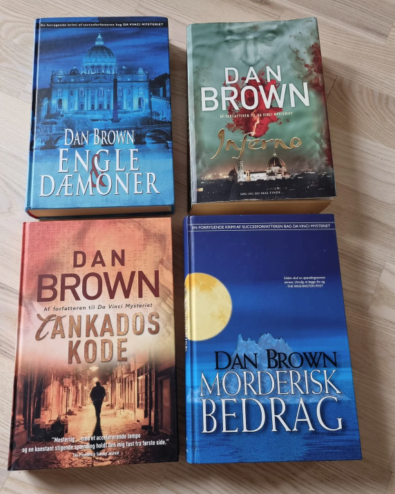 Dan Brown bøger Dan Brown genre: