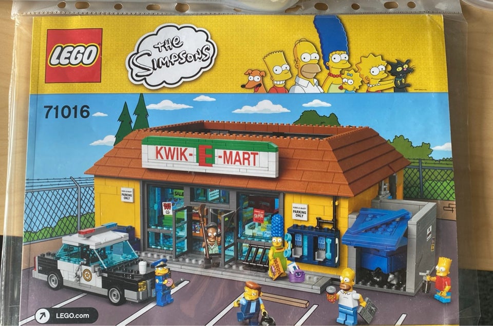 Lego andet 71016 Simpsons Kwik E