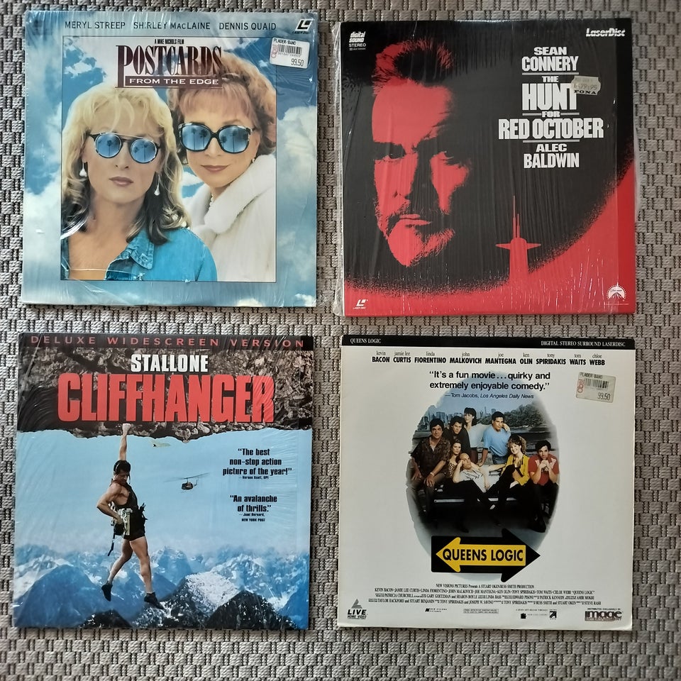 Laserdisc film, andet