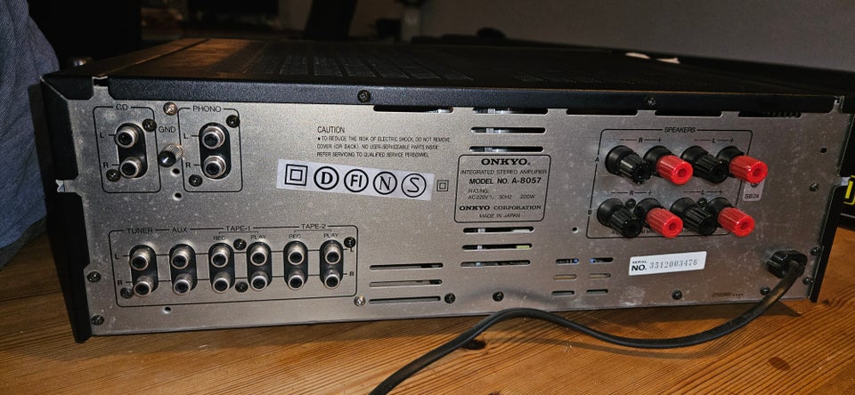 Receiver, Onkyo, A-8057