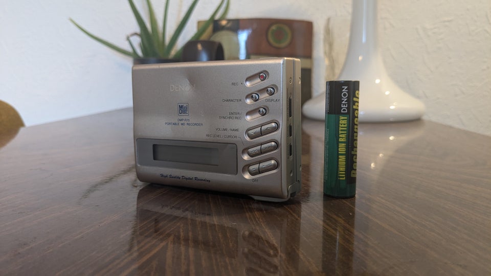 Minidisc afspiller, Denon,