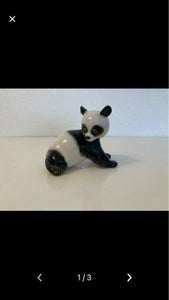 Gl russisk porcelænsfigur Panda