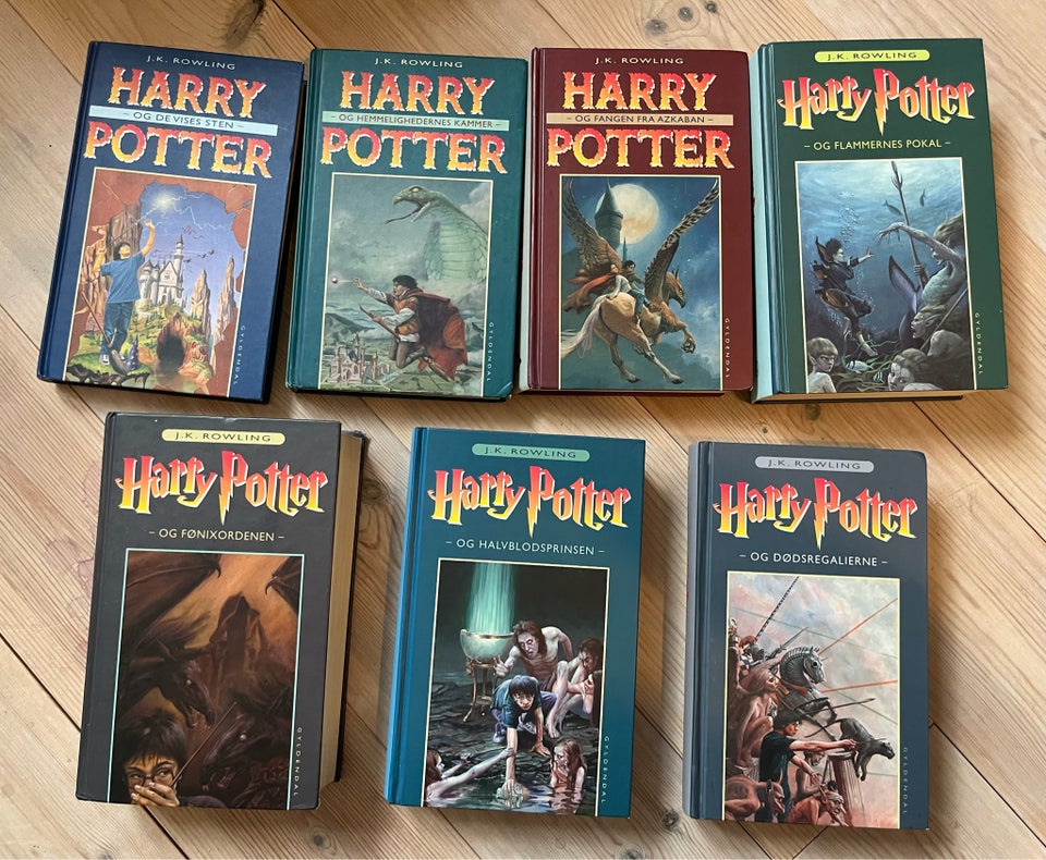 Harry Potter 1-7, J. K. Rowling