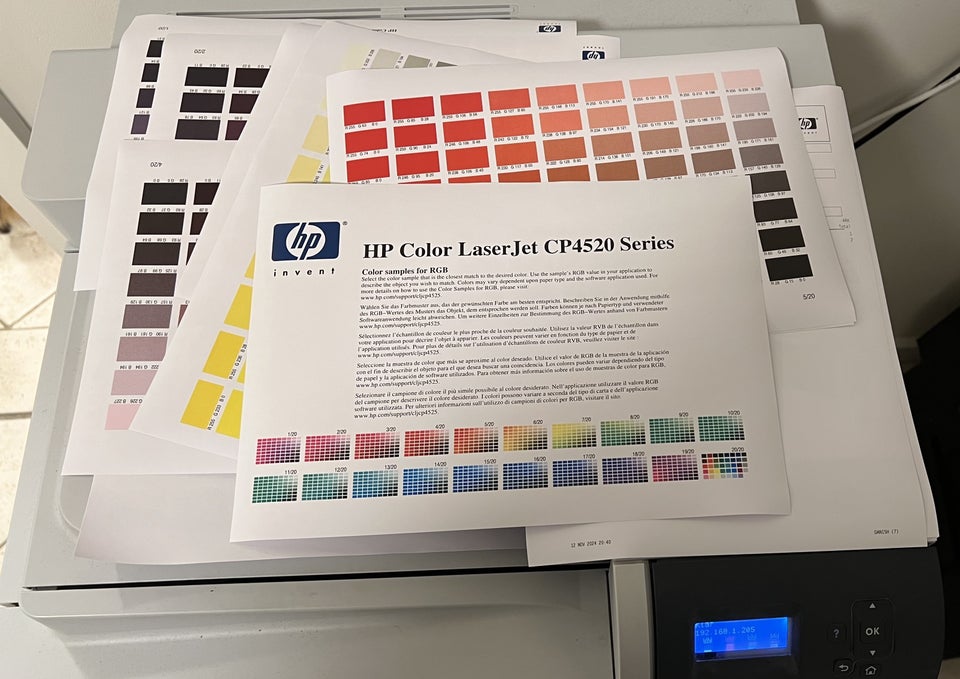 Laserprinter, m. farve, HP