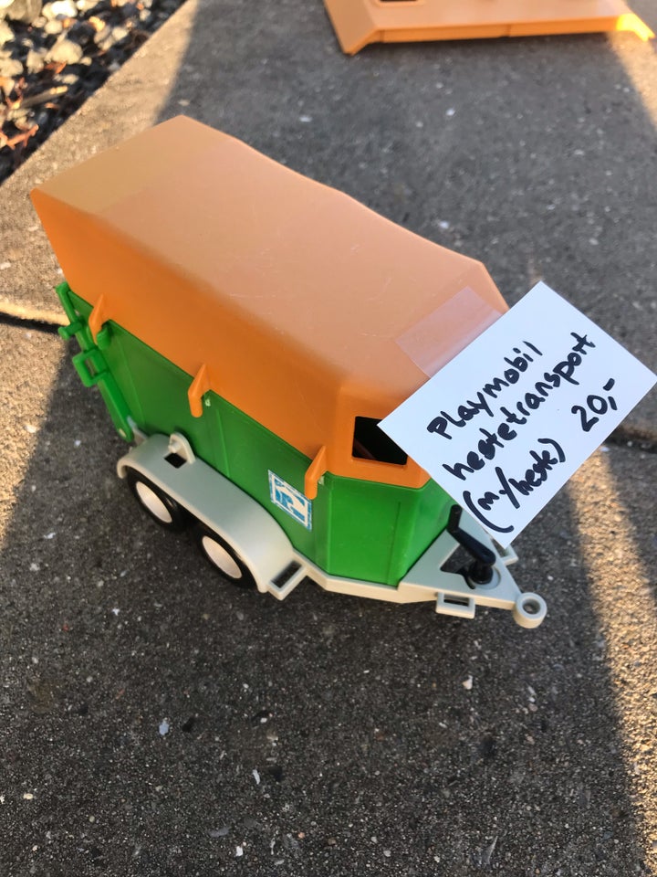 Playmobil, Hestetransport og div.