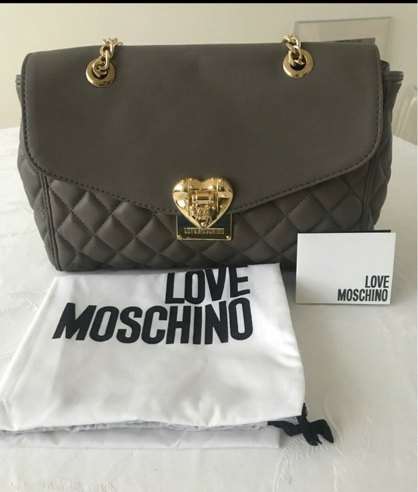 Crossbody Moschino læder