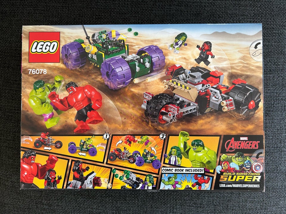 Lego Super heroes, 76078 Hulk vs.