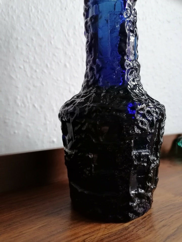Glas Vintage Vase Cobalt