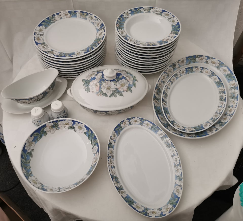 Porcelæn, Middags service, Royal