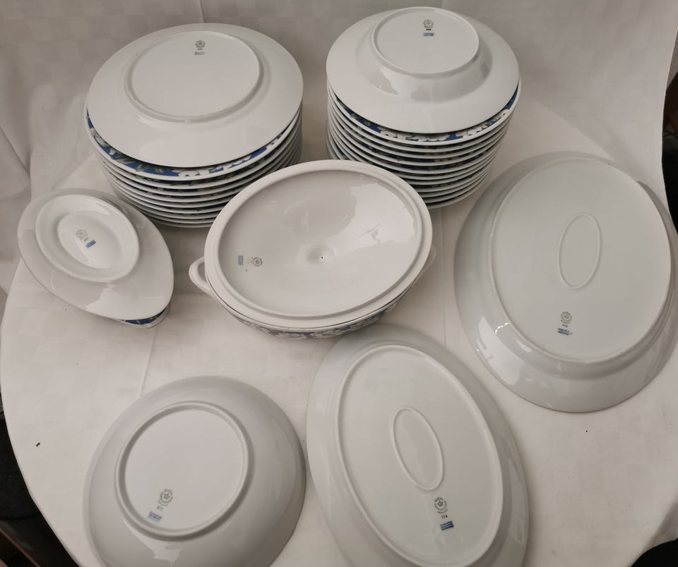 Porcelæn, Middags service, Royal