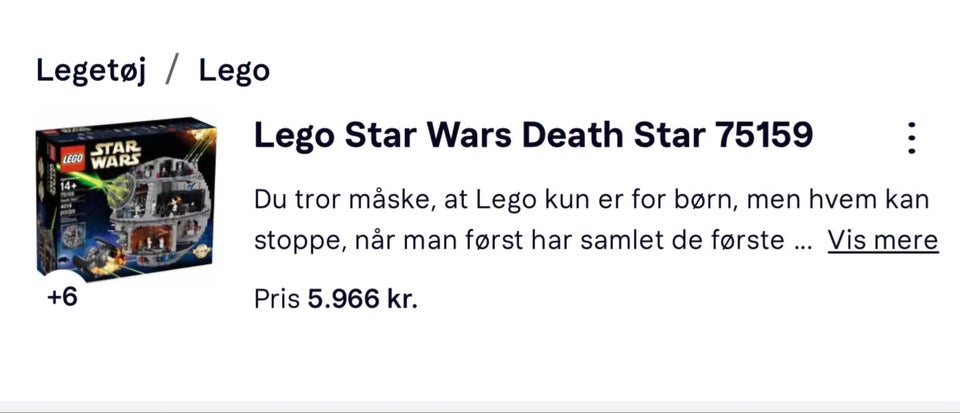 Lego Star Wars Dødsstjernen