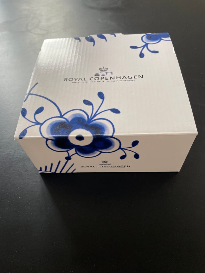 Porcelæn, Blue Fluted Mega Dessert