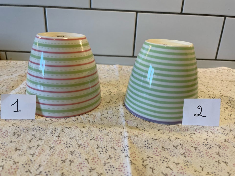 Porcelæn, Lattekopper , Greengate