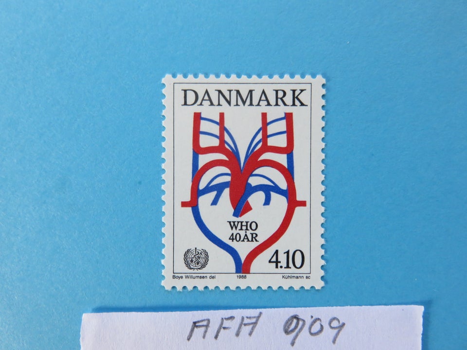 Danmark, postfrisk, AFA 909