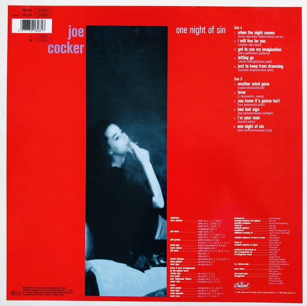 LP, Joe Cocker, One Night Of Sin