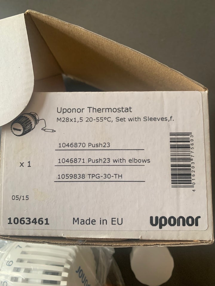 Termostat, UPONOR Fluvia T