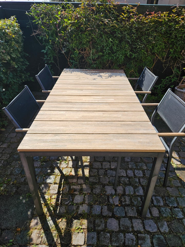 Havebord Mandalay Teak og Alu