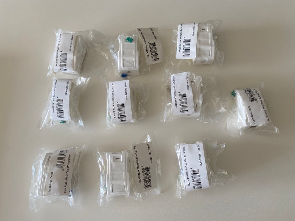 Andet, RJ45 Montageboks, Hvid