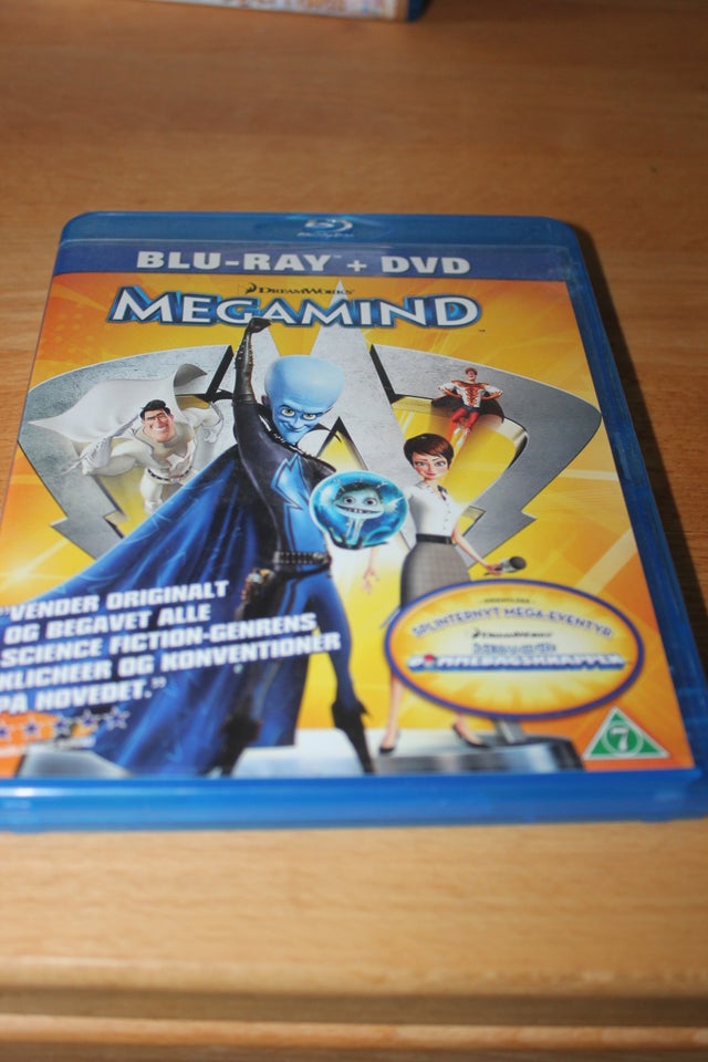 Megamind, Blu-ray, animation