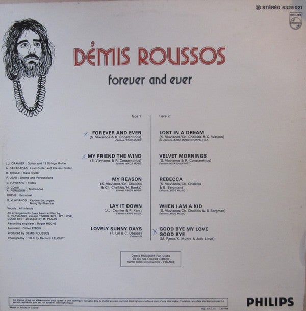 LP, Demis Roussos, Forever And Ever