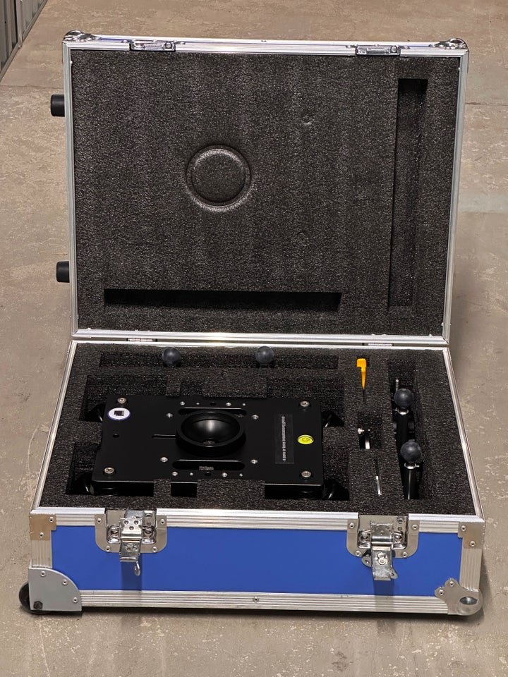 Cinema Dolly med flightcase og