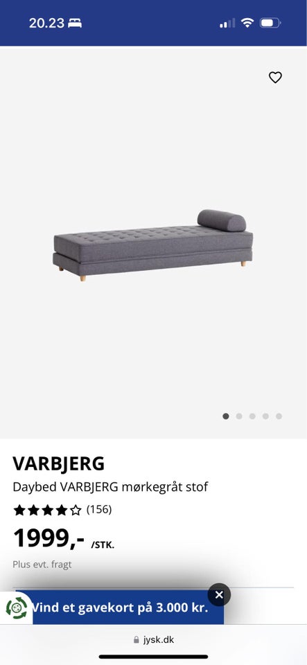 Sovesofa, VARBJERG