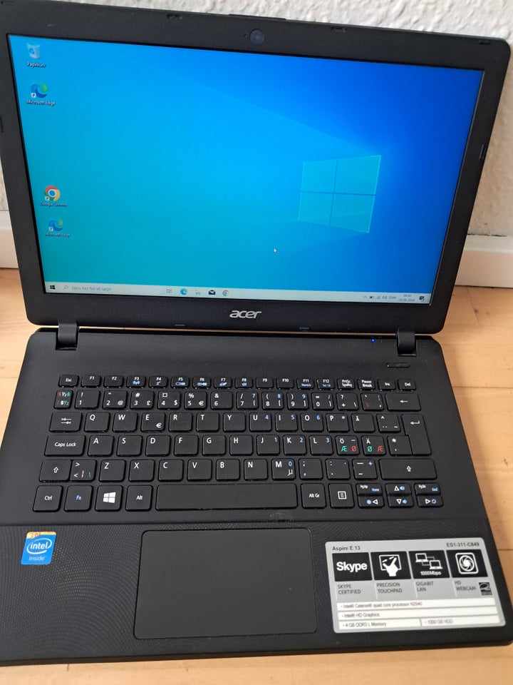 Acer Aspire E13, Intel N2940 1.83