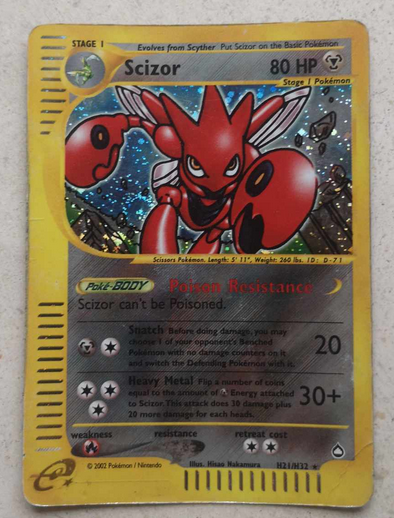 Samlekort, Pokemon Scizor