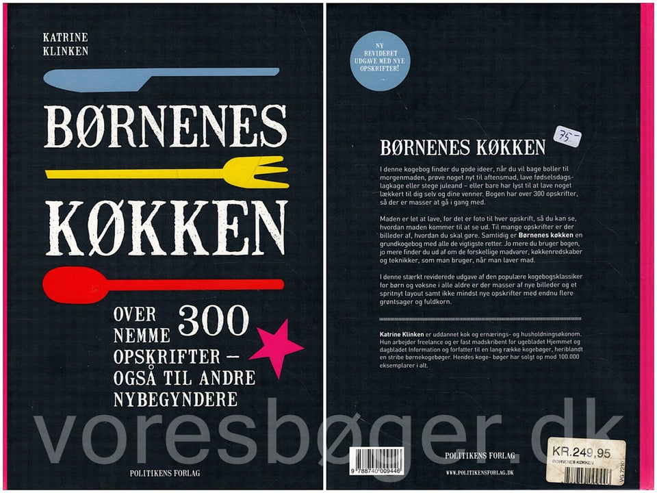 Børnenes køkken, Katrine Klinken,