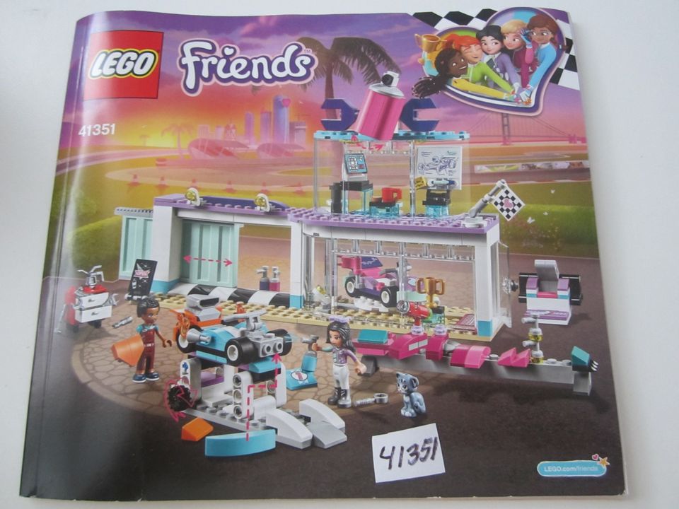 Lego Friends, 41351 m. vejledning.