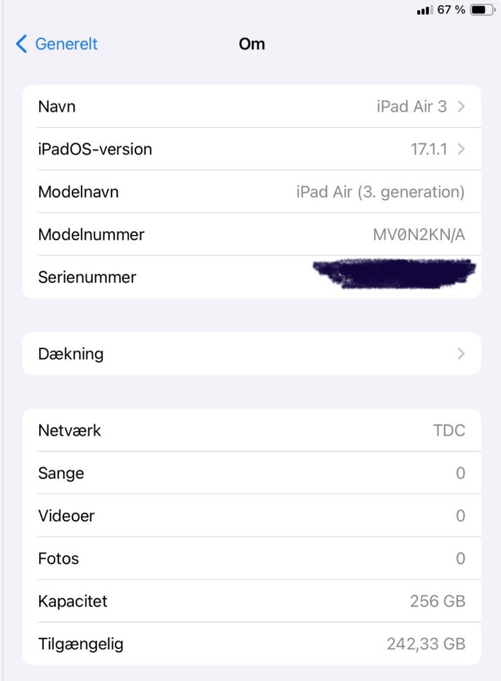 iPad Air 3 256 GB Perfekt