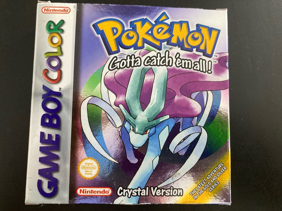 Pokemon Crystal , Gameboy Color,