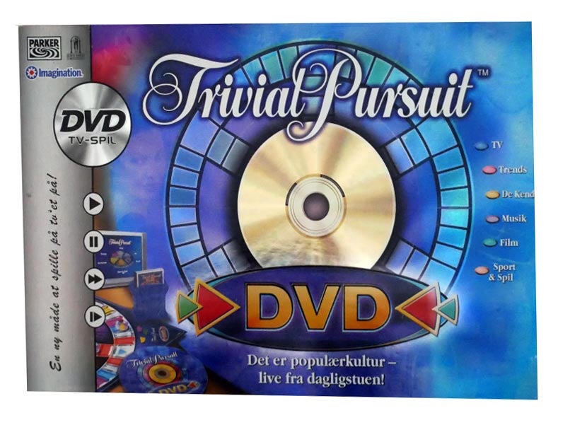 Trivial Pursuit DVD spil, brætspil