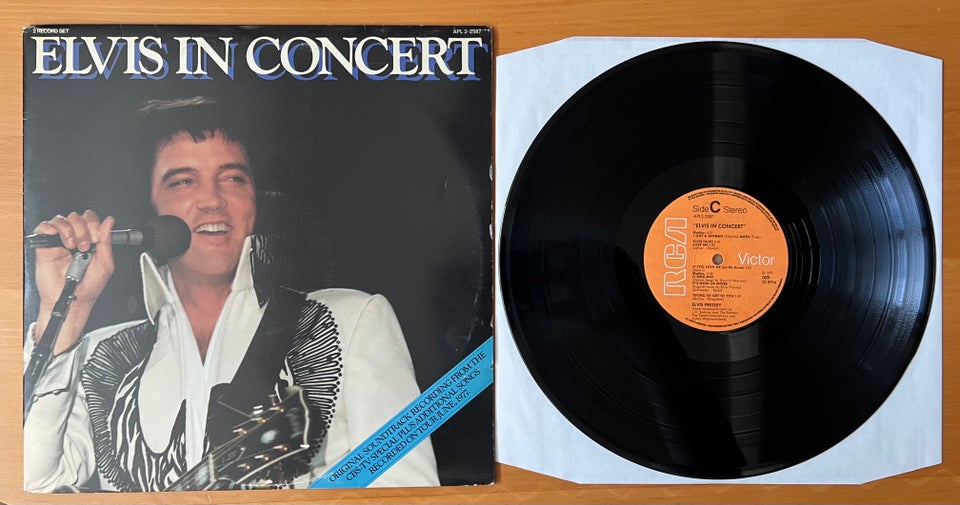 LP Elvis Elvis in Concert