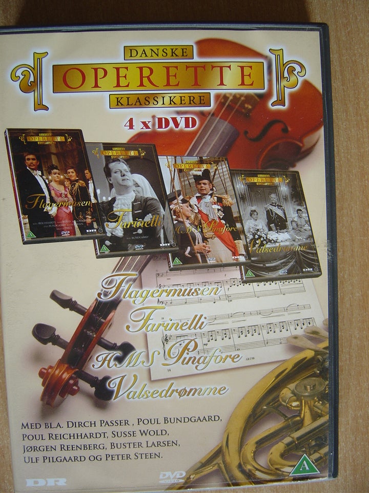 Danske operetter, DVD, andet